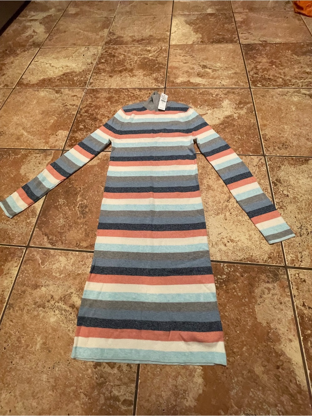 American Eagle Outfitters striped sweater dress: Size L.